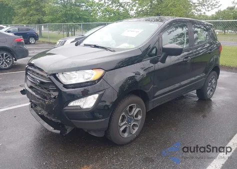 2022 Ford Ecosport S z USA, uszkodzony, nr VIN MAJ6S3FL3NC457047